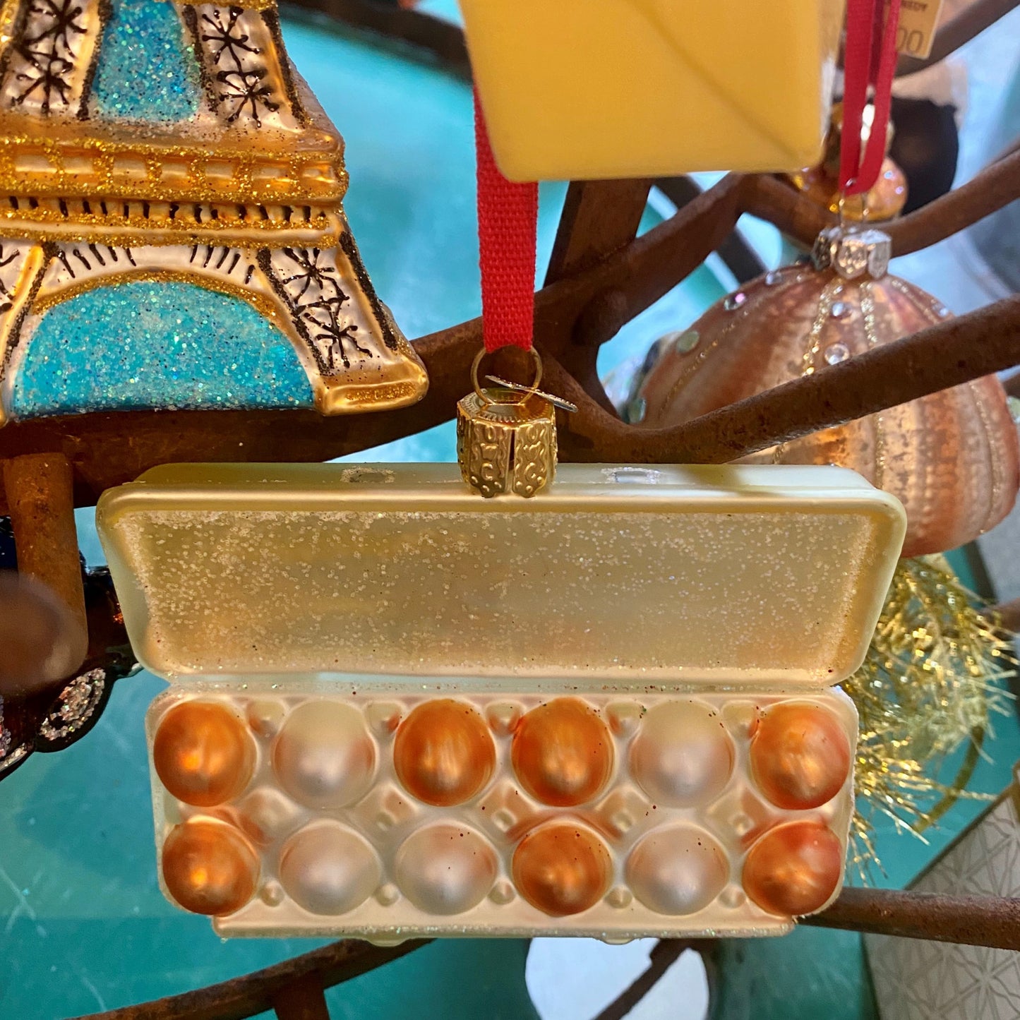 Egg Carton Ornament
