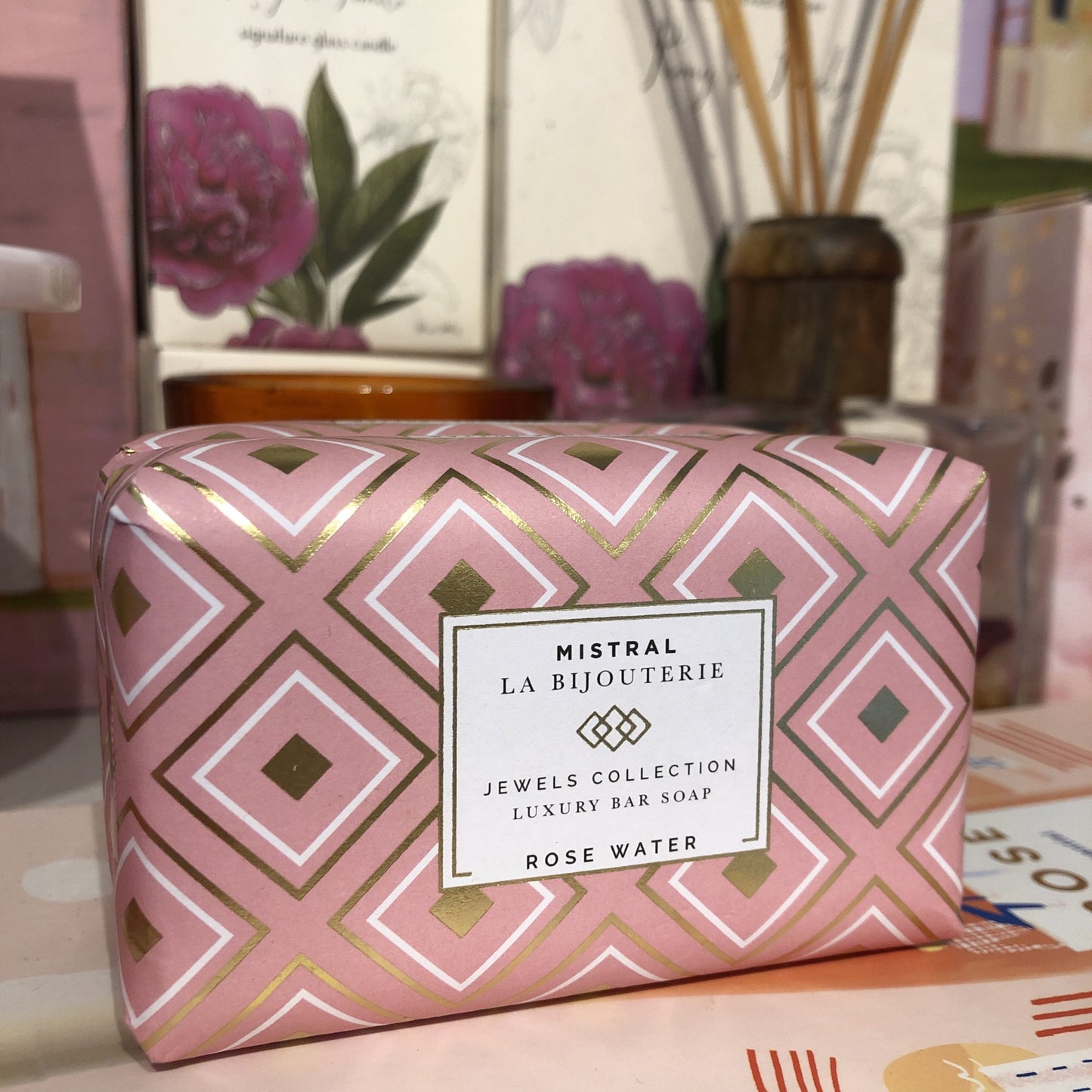 Rose Water Bijouterie Bar Soap