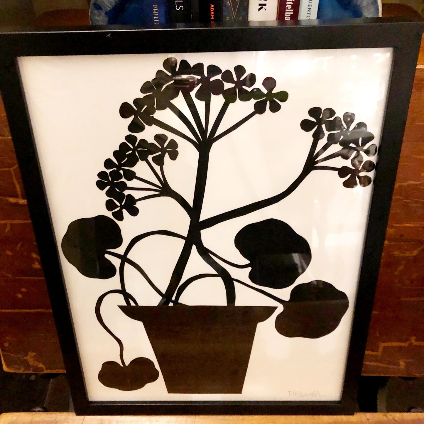 Large Geranium Silhouette 02