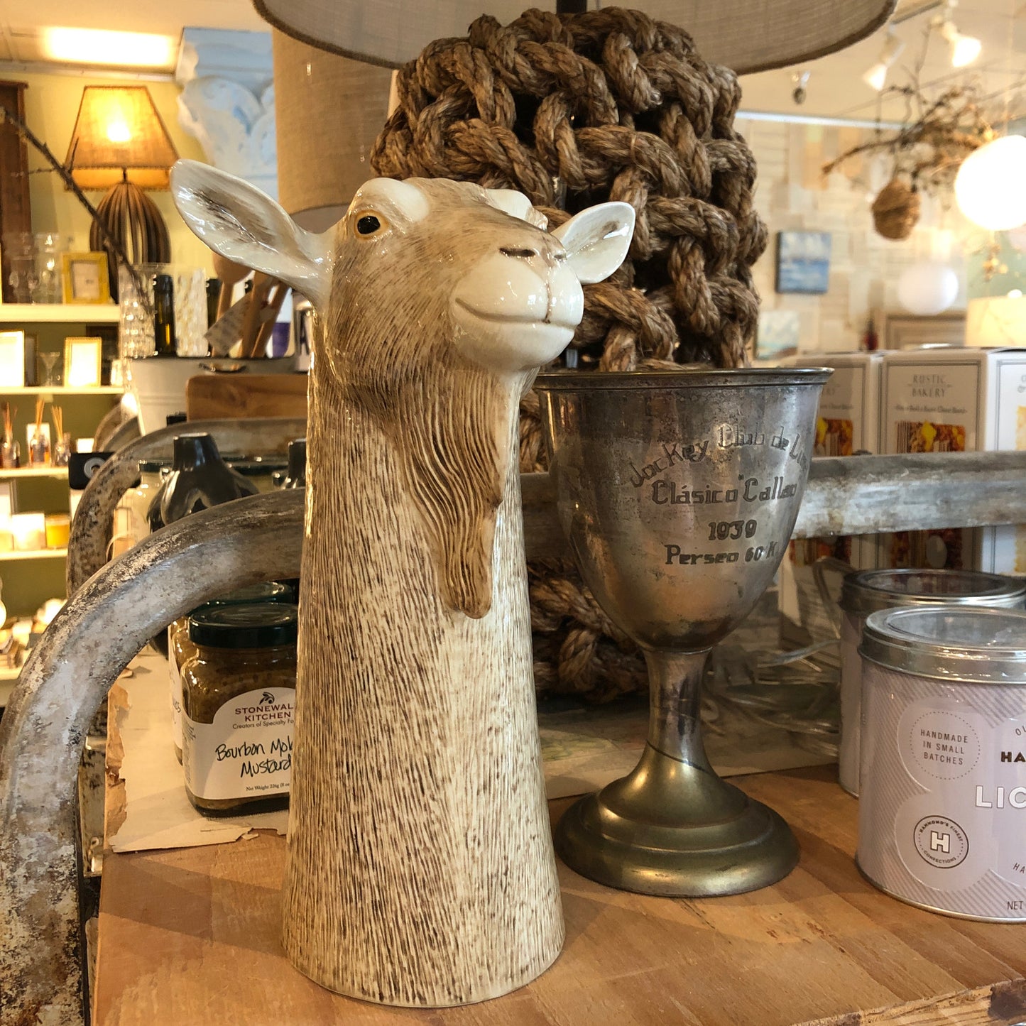 Goat Vase