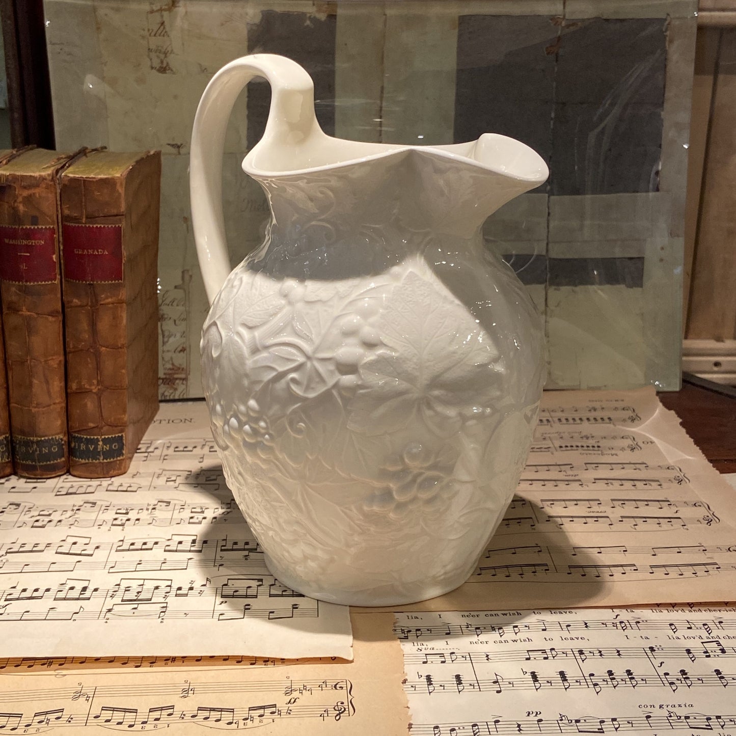 Wedgwood Embossed Pitcher