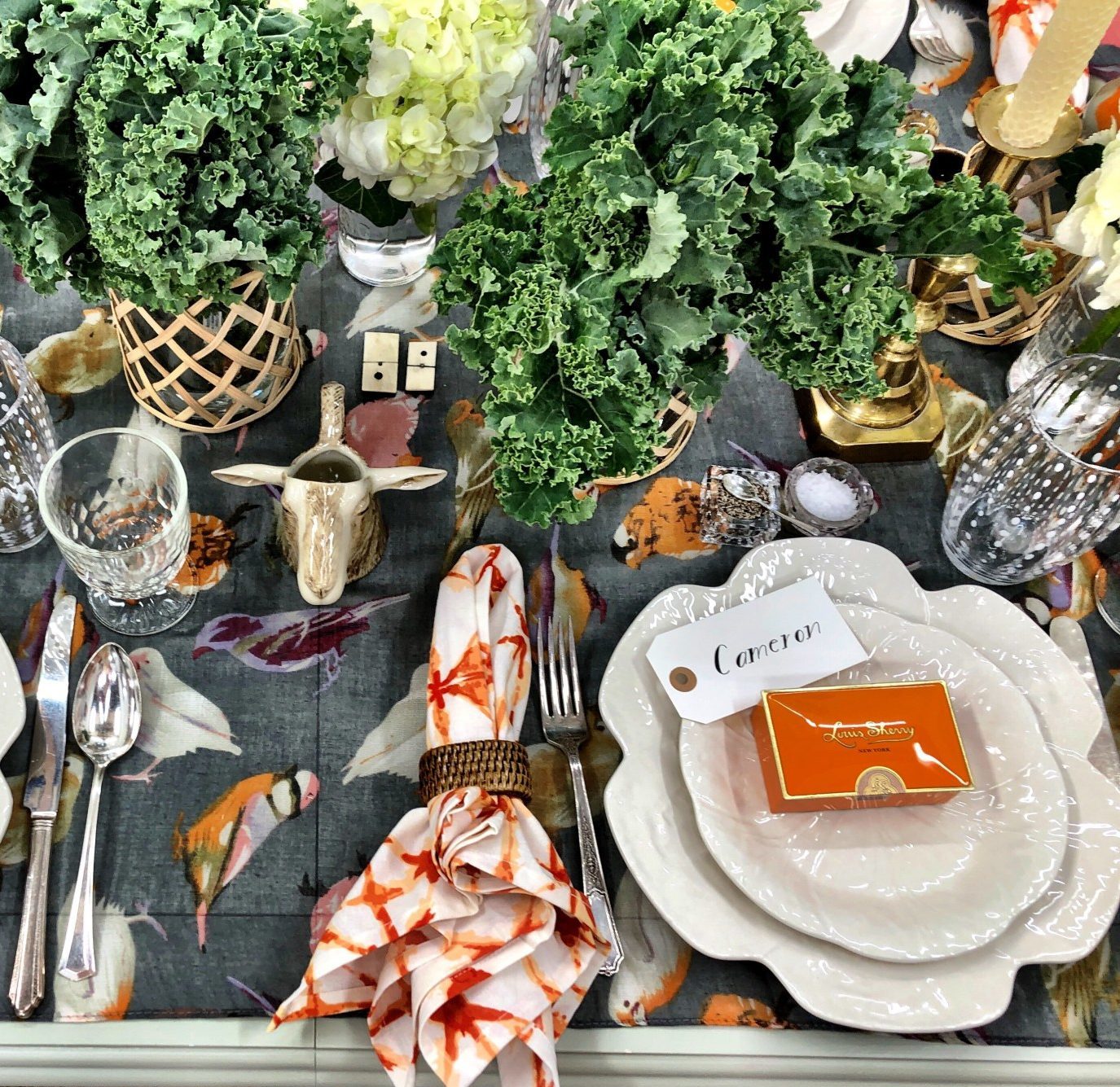 Small Cane Weave Vase