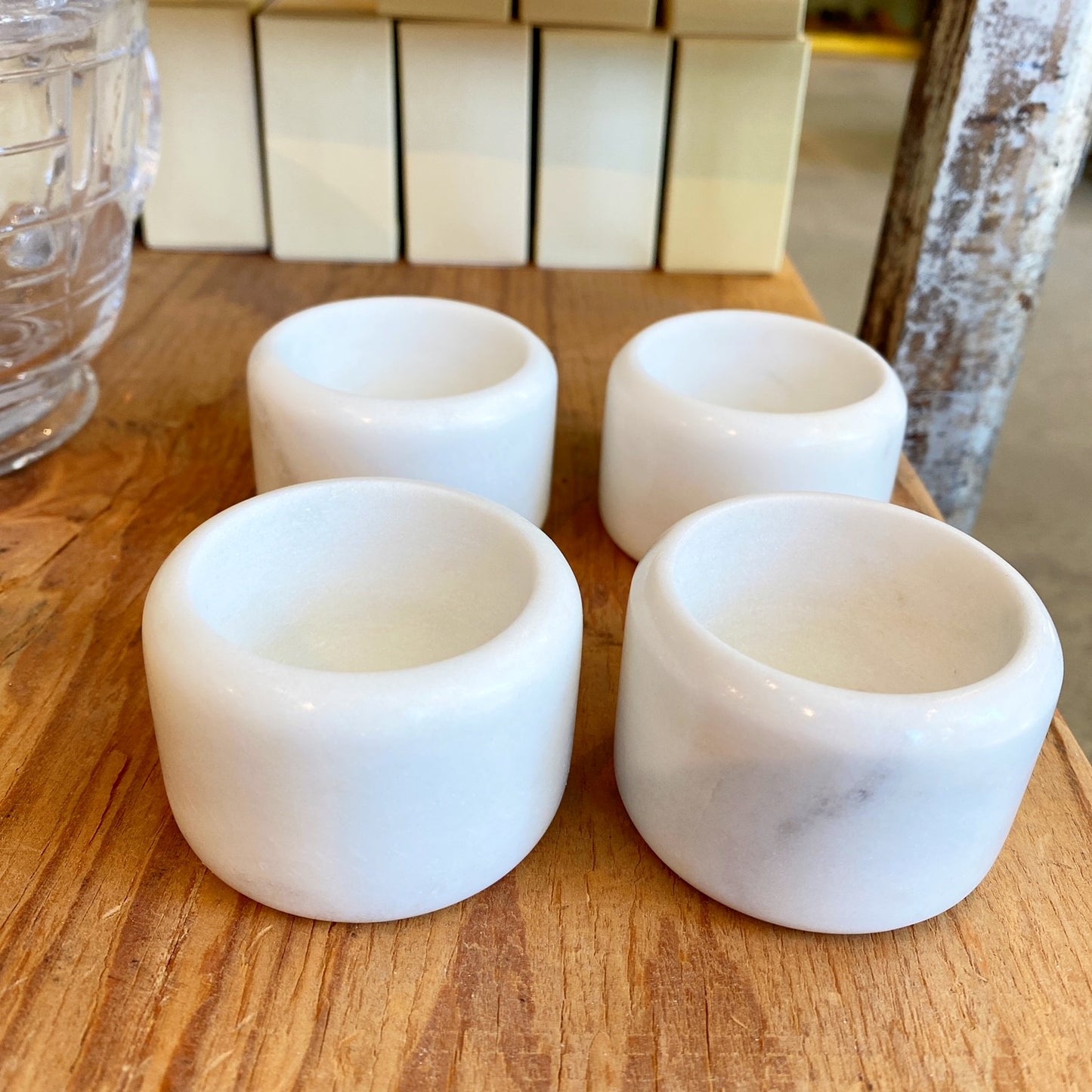 White Pinch Pot