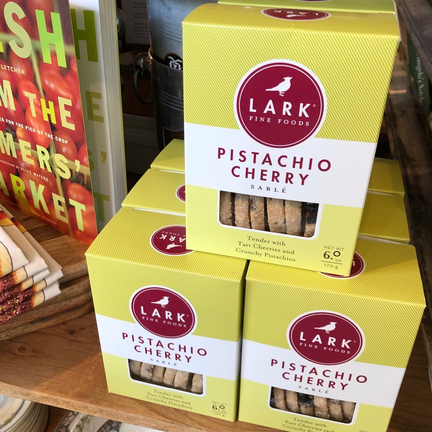 Pistachio Cherry Cookie