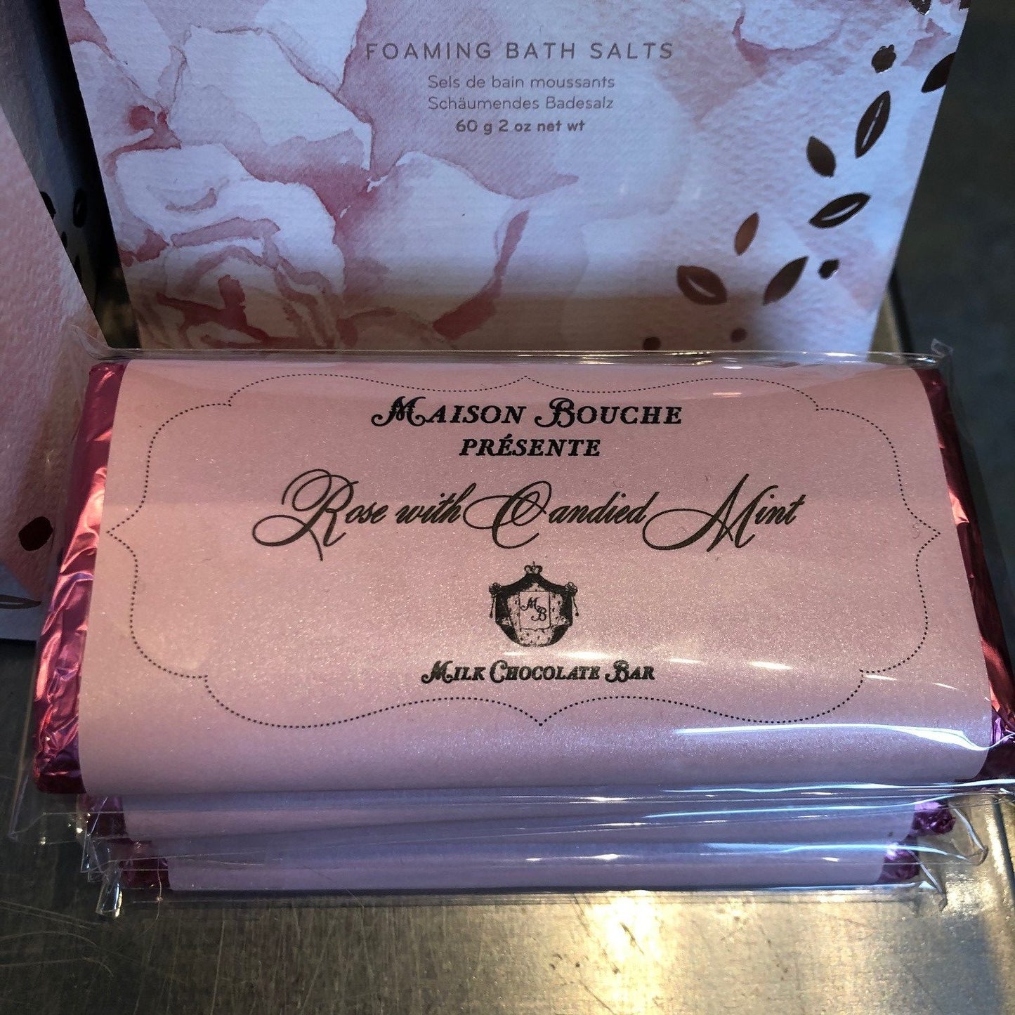 Rose & Candied Mint Bar