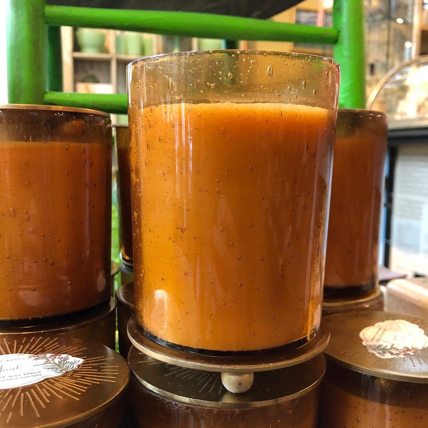 Forest Glass Candle