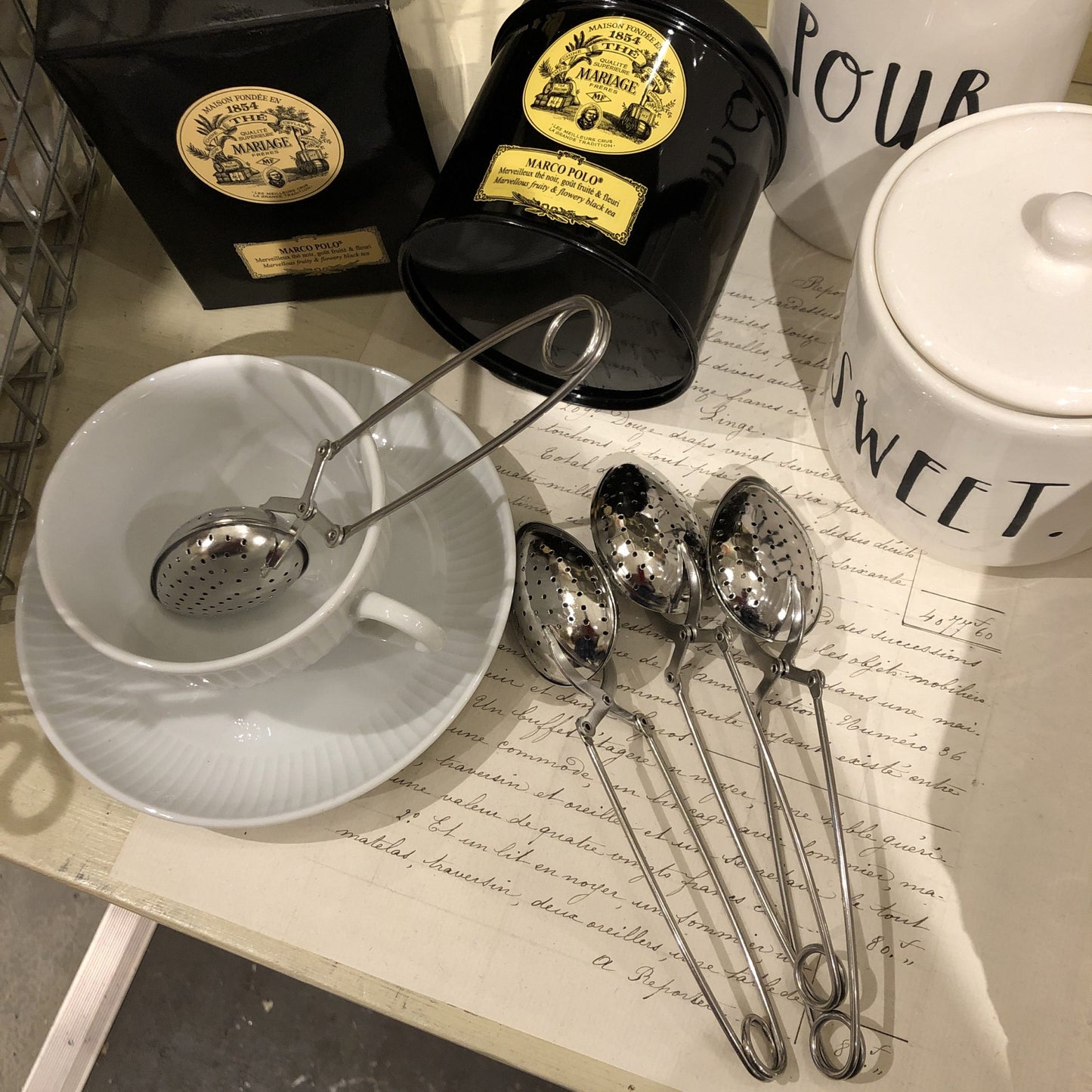 Solid Tea Strainer