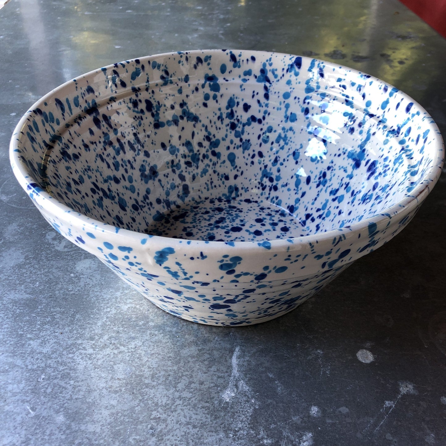 Splatter Serving Bowl