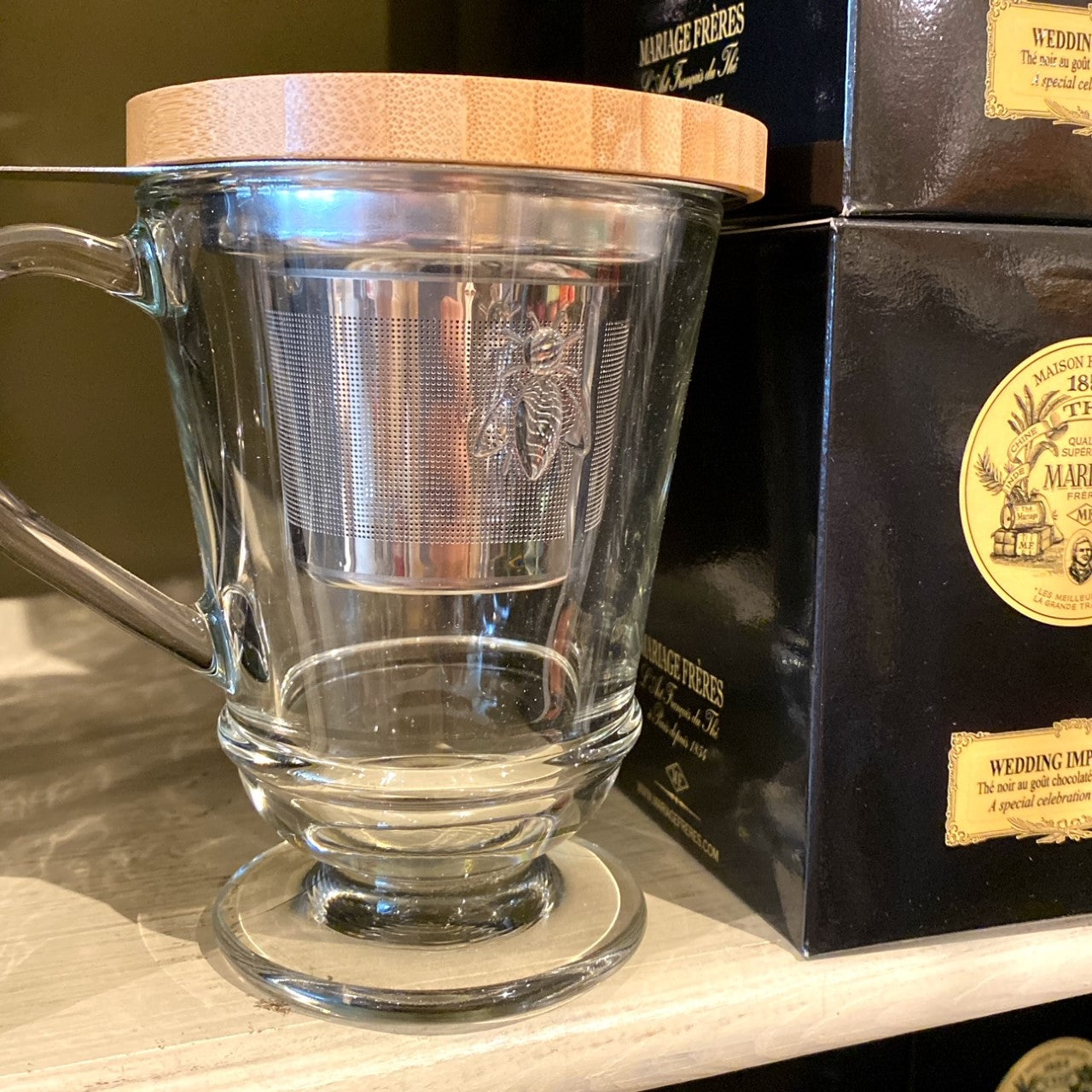 Bee Tea Infuser Mug