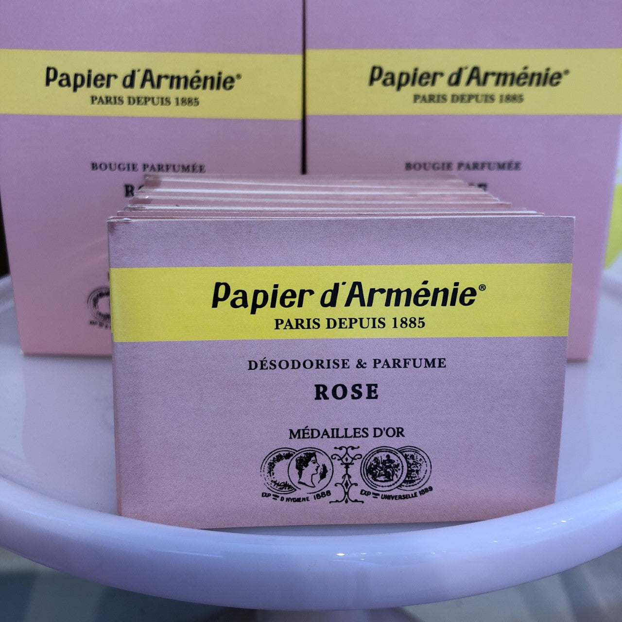 Rose Incense Paper Book
