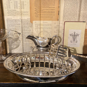 Vintage Hotel Silver Connaught Asparagus Dish