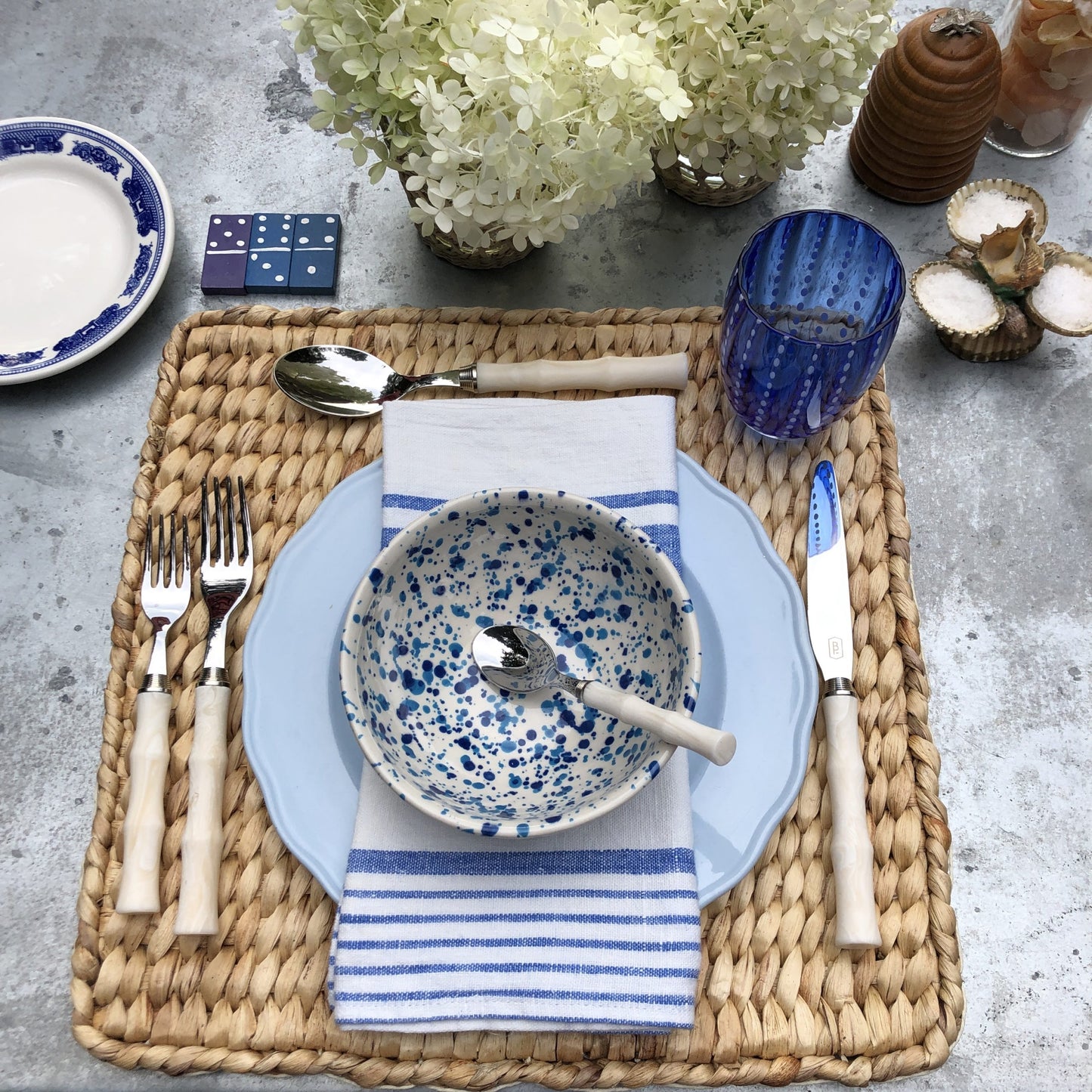 Water Hyacinth Square Placemat