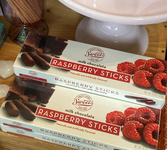 Milk Chocolate Raspberry Sticks