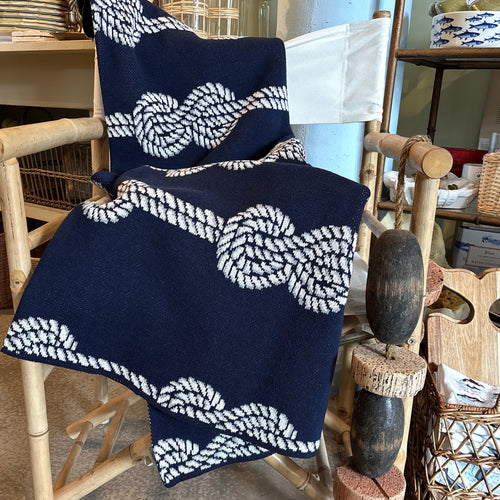 Nautical Knot Blanket