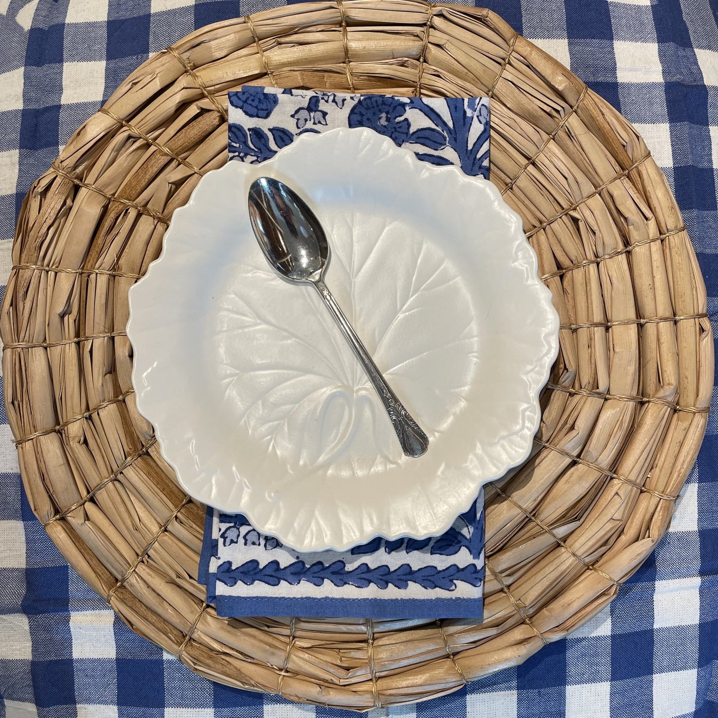 Round Sea Grass Placemat
