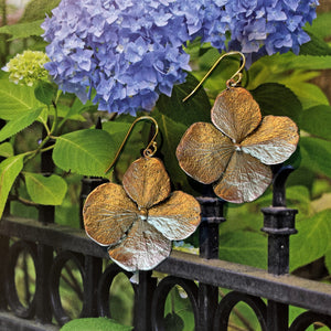 Hydrangea Drop Earring