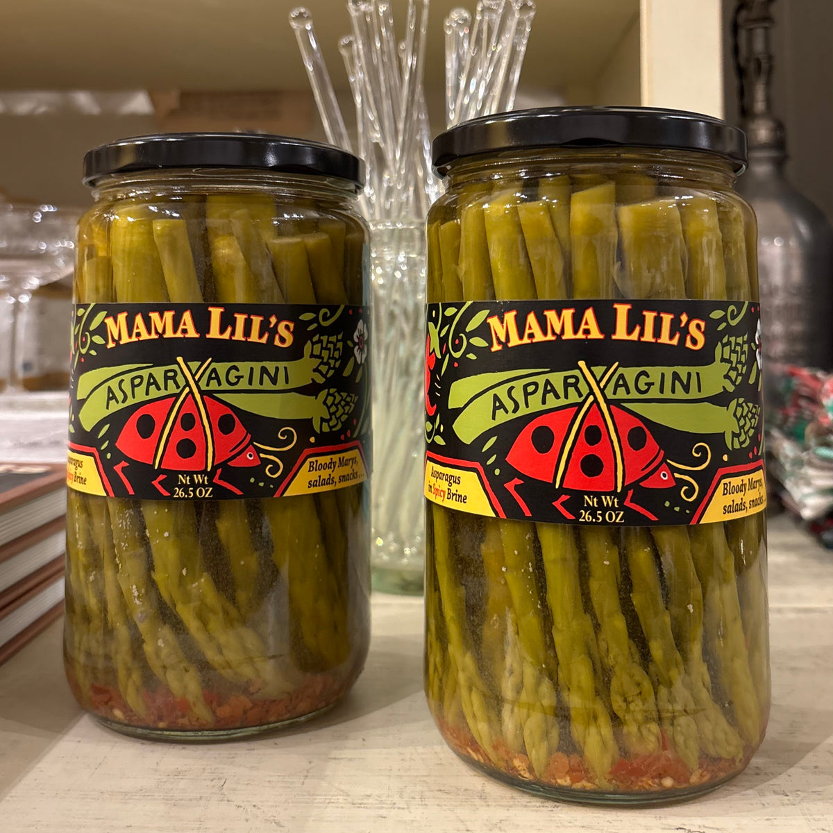 Mama Lil's Spicy Asparagini