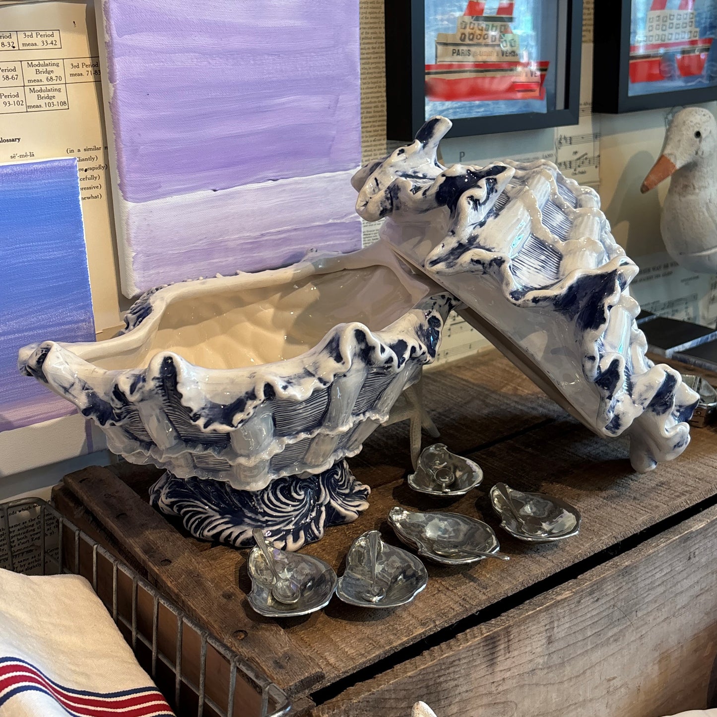 Ocean of Abundance Shell Tureen