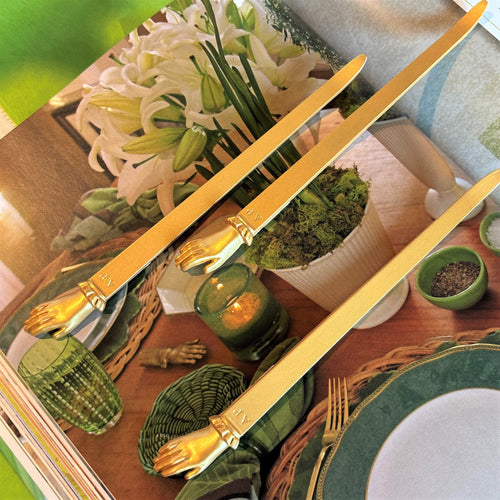 Gold Hand Candle Snuffer