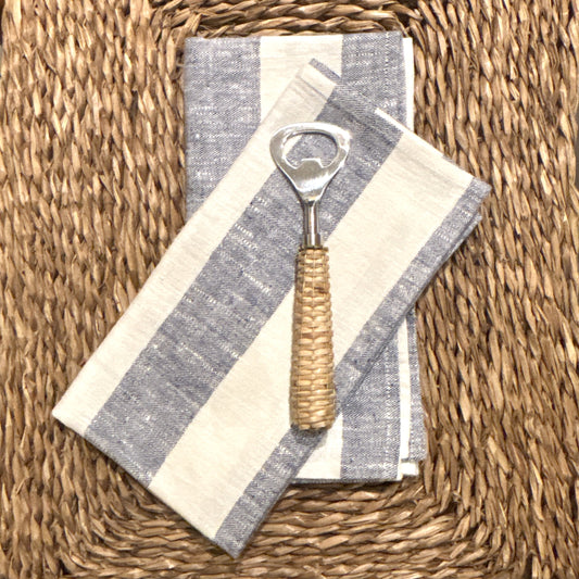 Philippe Indigo Linen Napkin Set