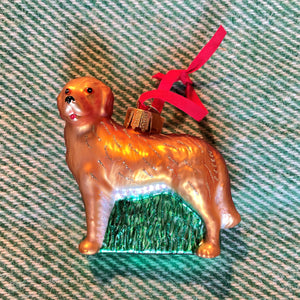 Golden Retriever Ornament