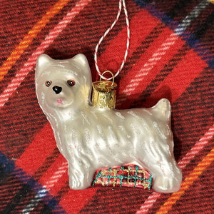 Westie Dog Ornament