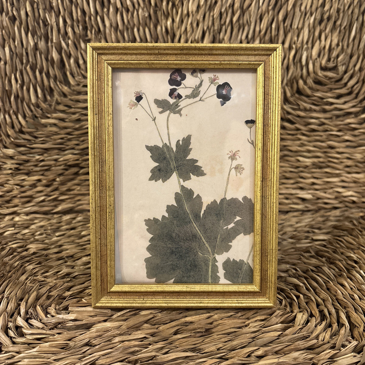 Gold Channel Frame, 4x6"