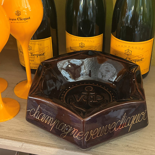 Vintage Brown Veuve Clicquot Tray
