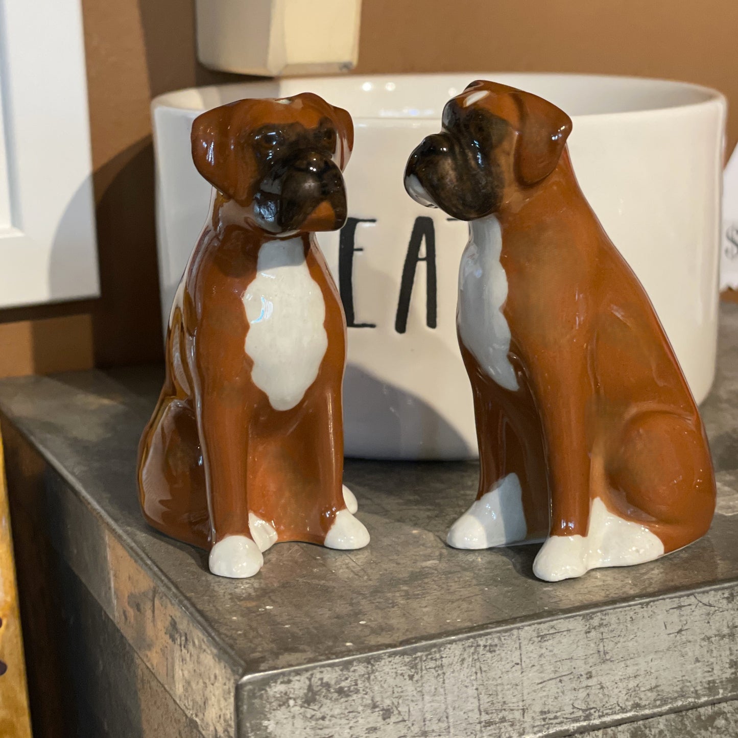 Boxer Salt & Pepper Set