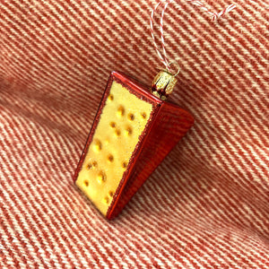 Cheese Wedge Ornament