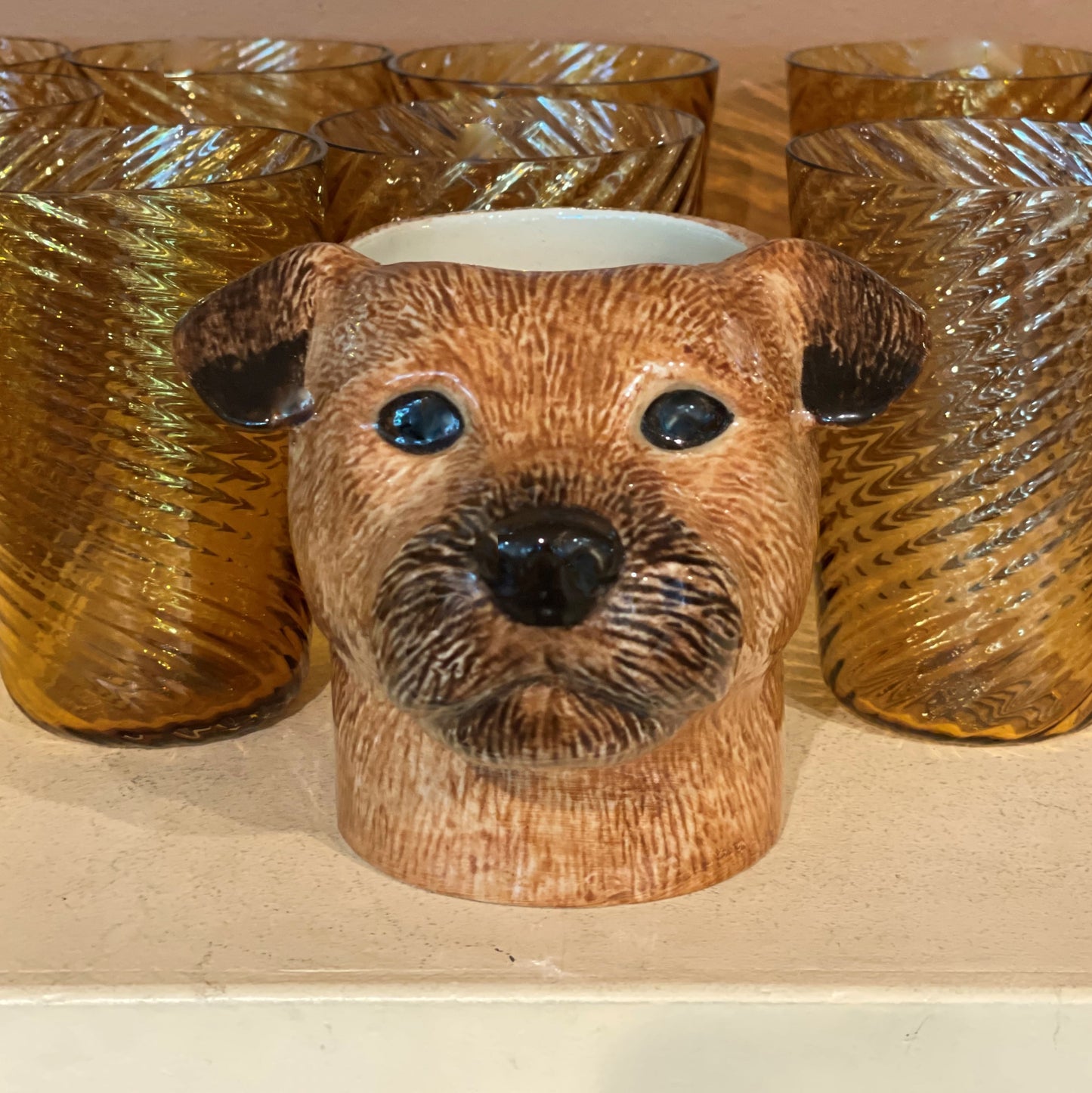 Border Terrier Pencil Pot