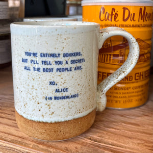 XO Mug Alice Quote