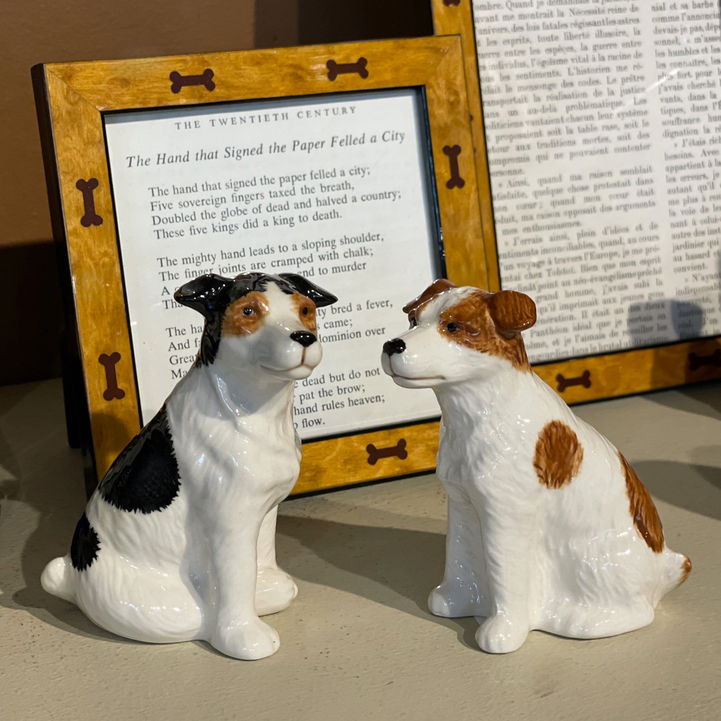 Jack Russell Salt & Pepper Set