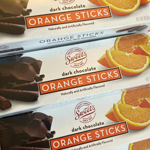 Dark Chocolate Orange Sticks