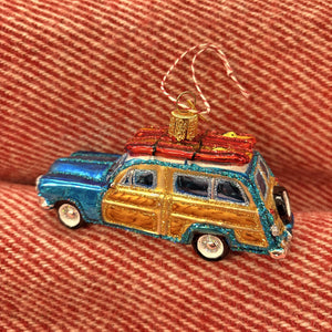 Surf's Up Wagon Ornament