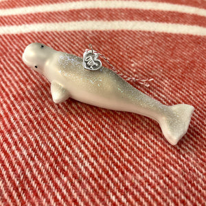 Beluga Whale Ornament