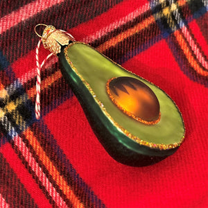 Avocado Holiday Ornament