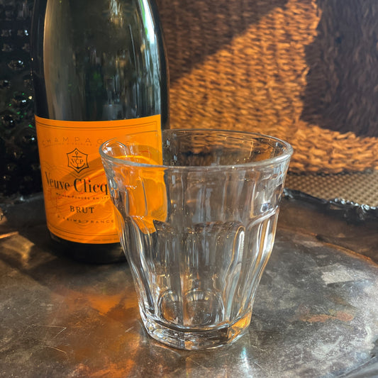 Clear French Bistro Glass, Small