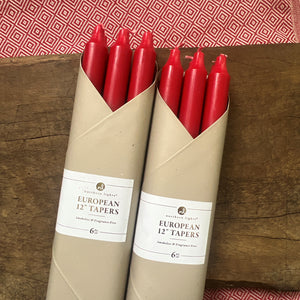 Crimson European Taper Set