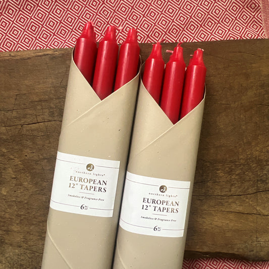 Crimson European Taper Set