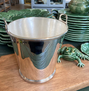 Vintage Hotel Silver Mini Ice Bucket