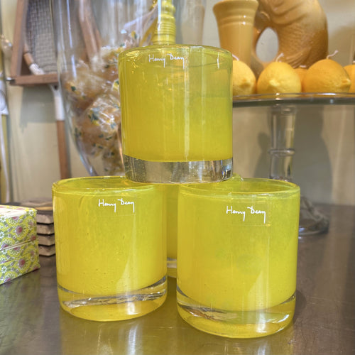 Henry Dean Large Yellow Vessel