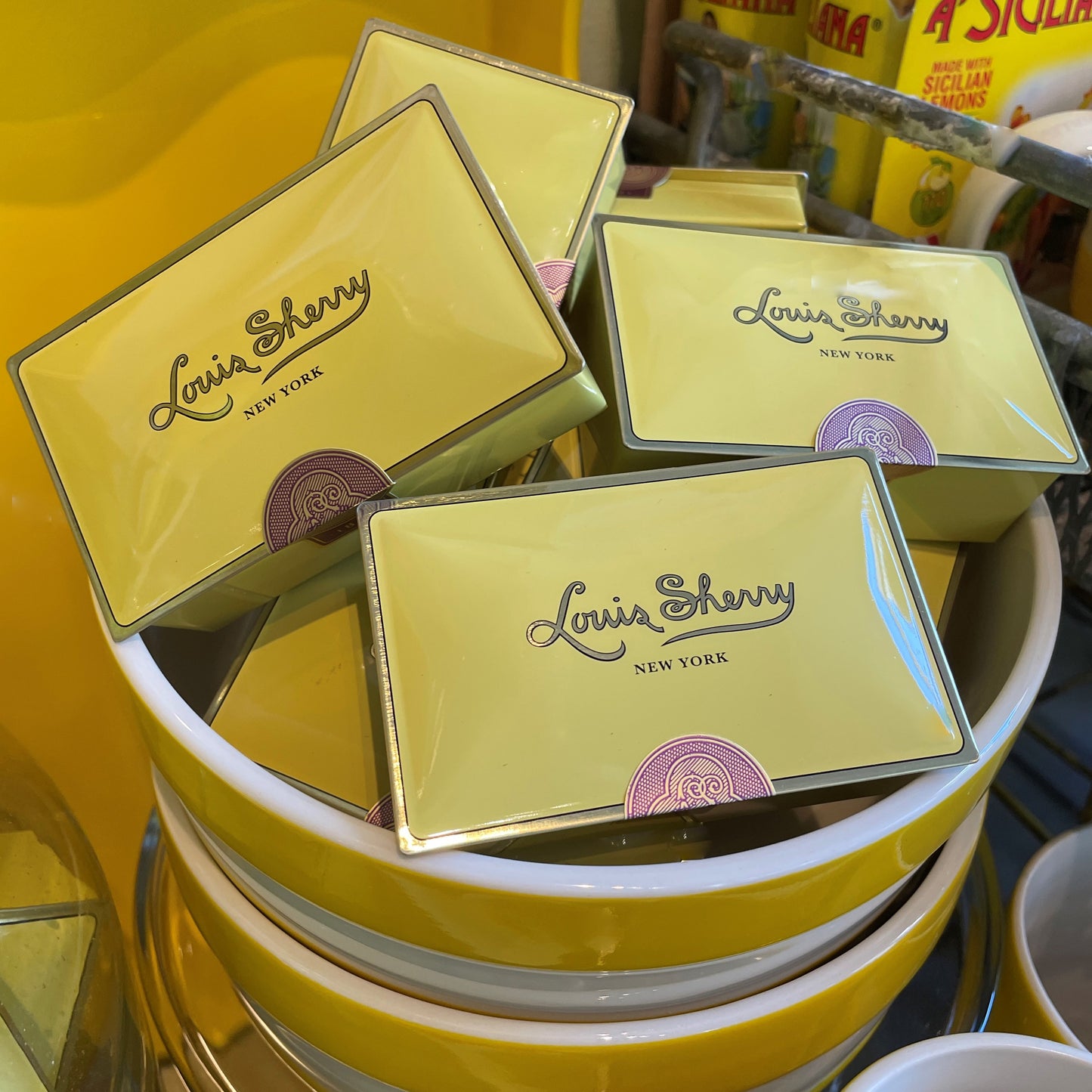 Canary Yellow Two Piece Tin