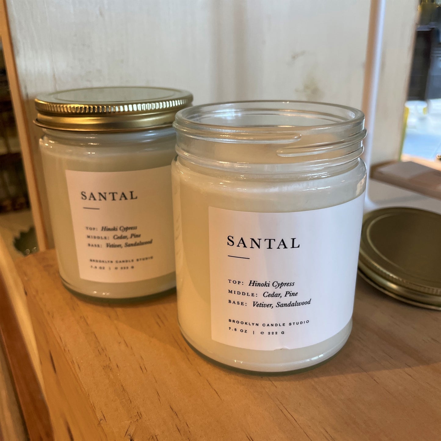 Santal Jar Candle