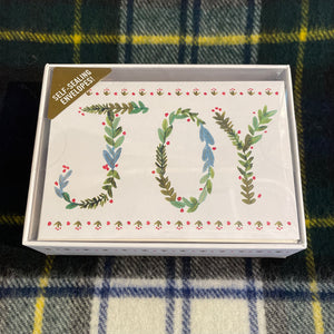 Joy and Holly Boxed Cards