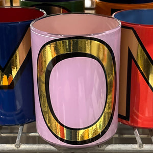 "O" Lilac Bridie Hall Brush Pot