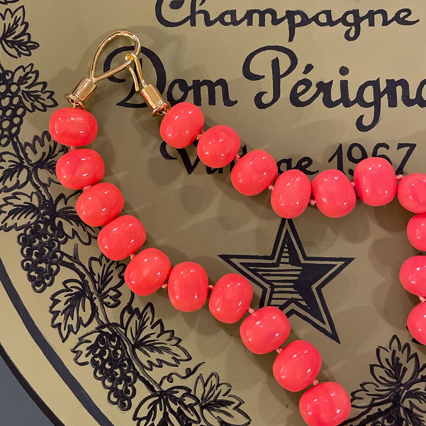 Coral Pebbles Necklace