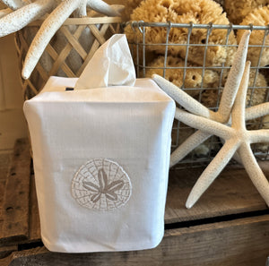 Sand Dollar Tissue Box Cover
