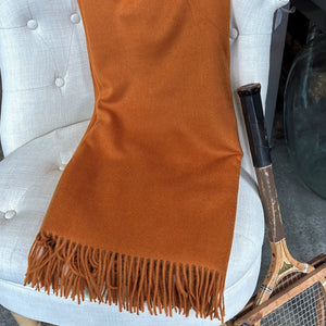 Golden Scotch Throw