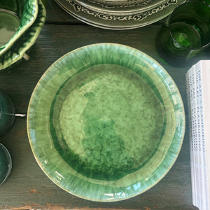 Salad Plate in Emerald